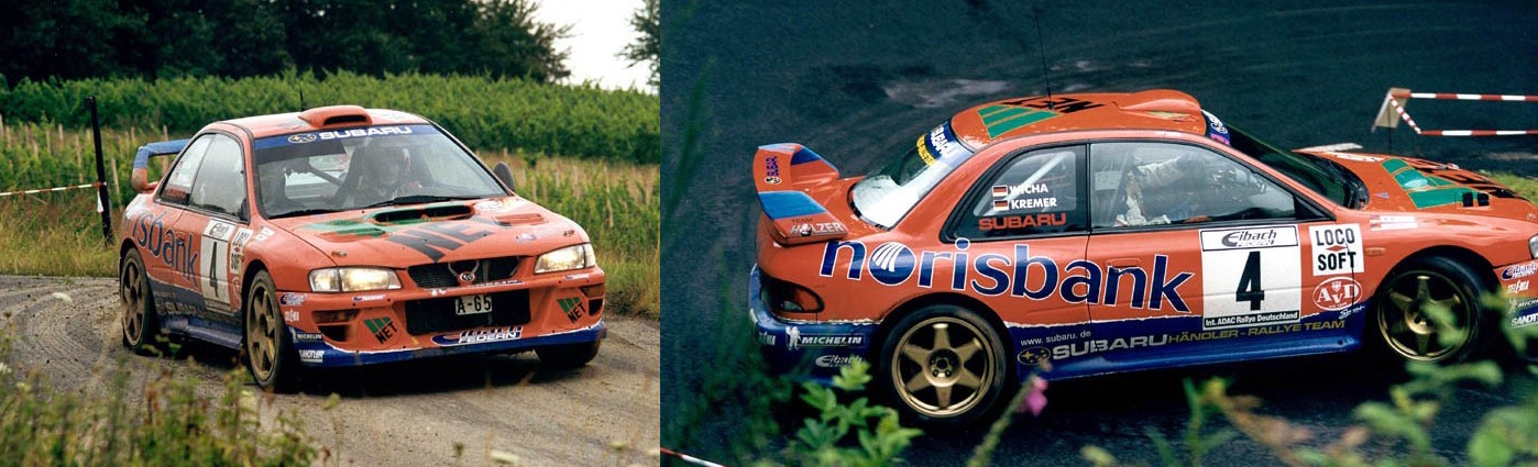 AutoArt Subaru Impreza WRC ADAC Rally Deutschland 2000 A. Kremer K. Wicha 1/43